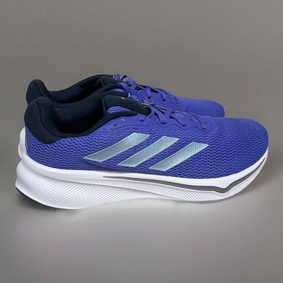 Adidas Response Men\'s Size 10.5 Cobalt Blue White Athletic Running Shoes IH6006 main image 4